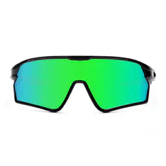 Photochromic Iridescent Green Cycling Eyeglasses