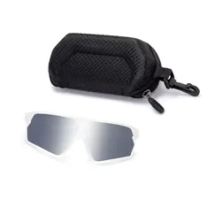 Photochromic Gray/Mirror Cycling Eyeglasses