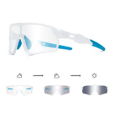 Photochromic Gray/Mirror Cycling Eyeglasses