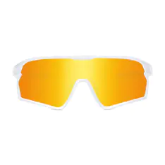 Photochromic Iridescent Gold Cycling Eyeglasses