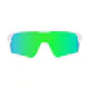 Photochromic Iridescent Green Cycling Eyeglasses