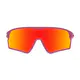 Photochromic Iridescent Red Sport Eyeglasses