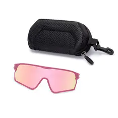 Photochromic Iridescent Pink Sport Eyeglasses
