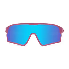 Photochromic Iridescent Blue Cycling Eyeglasses