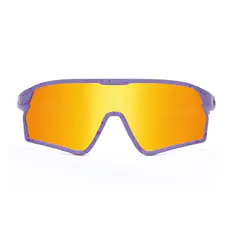 Photochromic Iridescent Gold Cycling Eyeglasses