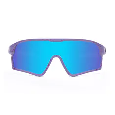 Photochromic Iridescent Blue Cycling Eyeglasses