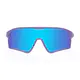 Photochromic Iridescent Blue Cycling Eyeglasses