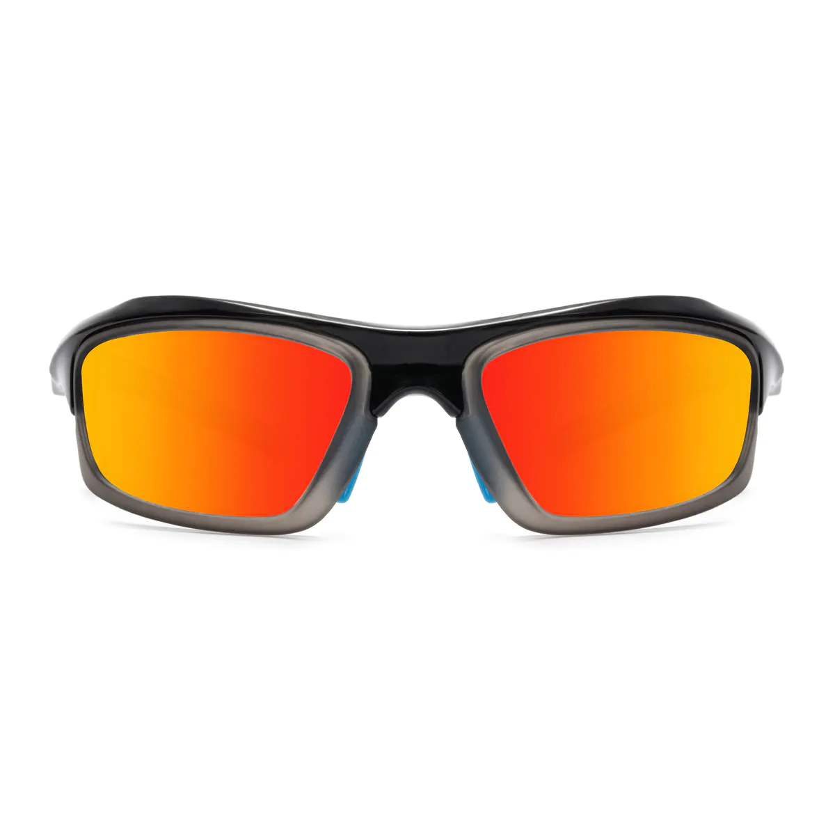 Photochromic Iridescent Red Sport Eyeglasses