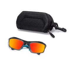 Photochromic Iridescent Red Sport Eyeglasses