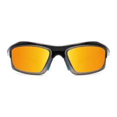 Photochromic Iridescent Gold Cycling Eyeglasses