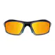 Photochromic Iridescent Gold Cycling Eyeglasses