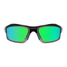 Photochromic Iridescent Green Cycling Eyeglasses