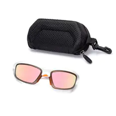 Photochromic Iridescent Pink Sport Eyeglasses