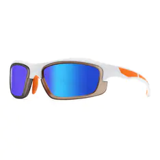 Photochromic Iridescent Blue Cycling Eyeglasses