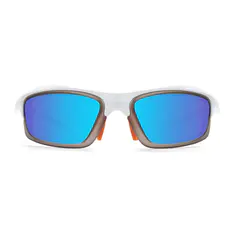 Photochromic Iridescent Blue Cycling Eyeglasses