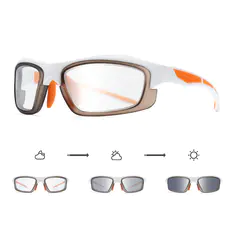 Photochromic Gray/Mirror Cycling Eyeglasses