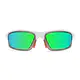 Photochromic Iridescent Green Cycling Eyeglasses