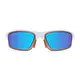 Photochromic Iridescent Blue Cycling Eyeglasses