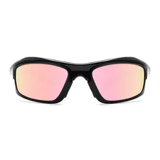 Photochromic Iridescent Pink Cycling Eyeglasses