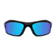 Photochromic Iridescent Blue Cycling Eyeglasses