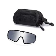 Photochromic Gray/Mirror Sport Eyeglasses