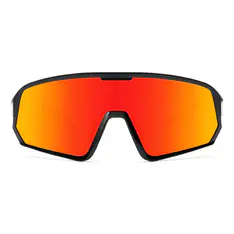 Photochromic Iridescent Red Cycling Eyeglasses