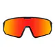 Photochromic Iridescent Red Cycling Eyeglasses