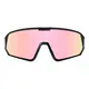 Photochromic Iridescent Pink Cycling Eyeglasses
