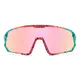 Photochromic Iridescent Pink Cycling Eyeglasses