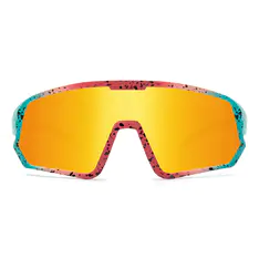 Photochromic Iridescent Gold Sport Eyeglasses