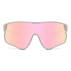 Photochromic Iridescent Pink Cycling Eyeglasses