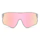 Photochromic Iridescent Pink Cycling Eyeglasses