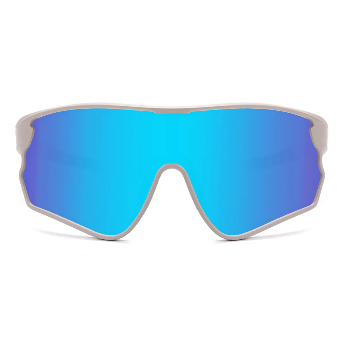 Photochromic Iridescent Blue Sport Eyeglasses