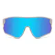 Photochromic Iridescent Blue Sport Eyeglasses