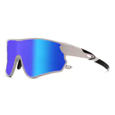 Photochromic Iridescent Blue Sport Eyeglasses