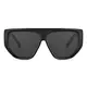 Geometric Black Sunglasses