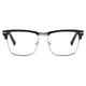 Browline Matte Black Eyeglasses
