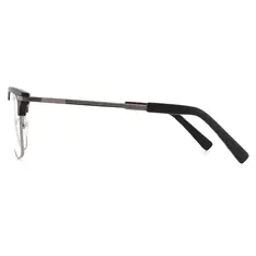 Browline Matte Black Eyeglasses