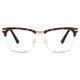 Browline Tortoiseshell/Gold Eyeglasses