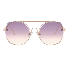 Round Gold Sunglasses