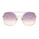 Round Gold Sunglasses