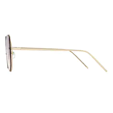 Round Gold Sunglasses