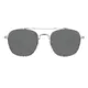 Square Silver Sunglasses
