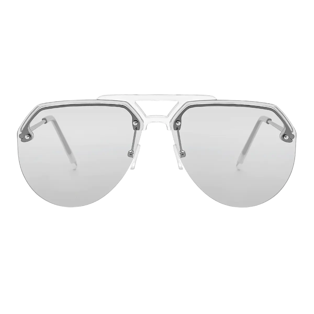 Aviator Silver Sunglasses