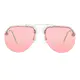 Aviator Silver Sunglasses