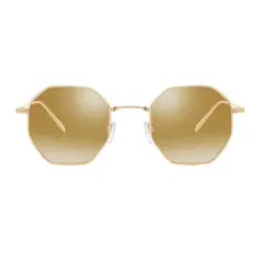 Geometric Gold Sunglasses