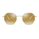 Geometric Gold Sunglasses