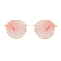 Geometric Gold Sunglasses