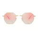 Geometric Gold Sunglasses