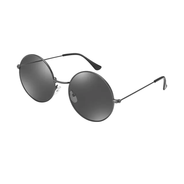 Round Black Sunglasses